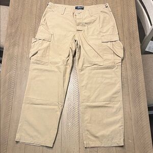Men's Tan Cargo Pants